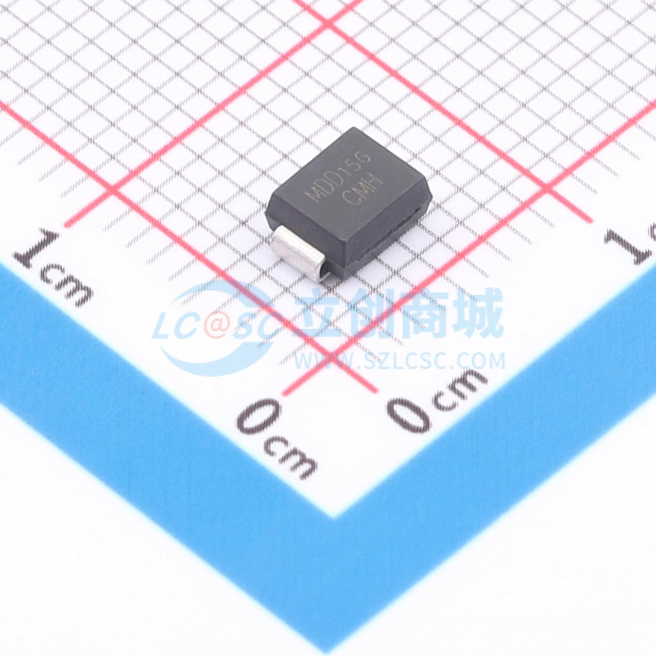 点击查看大图 1.0SMBJ33CA实物图