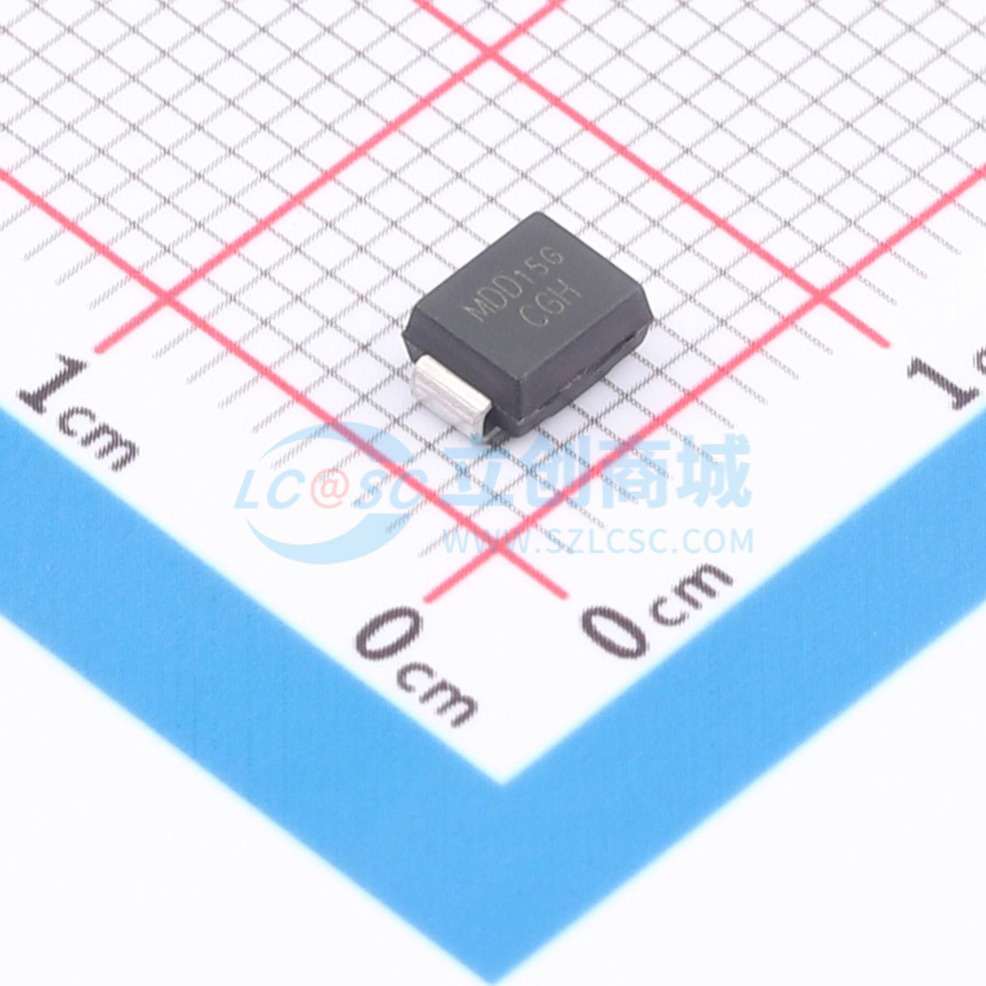 点击查看大图 1.0SMBJ28CA实物图