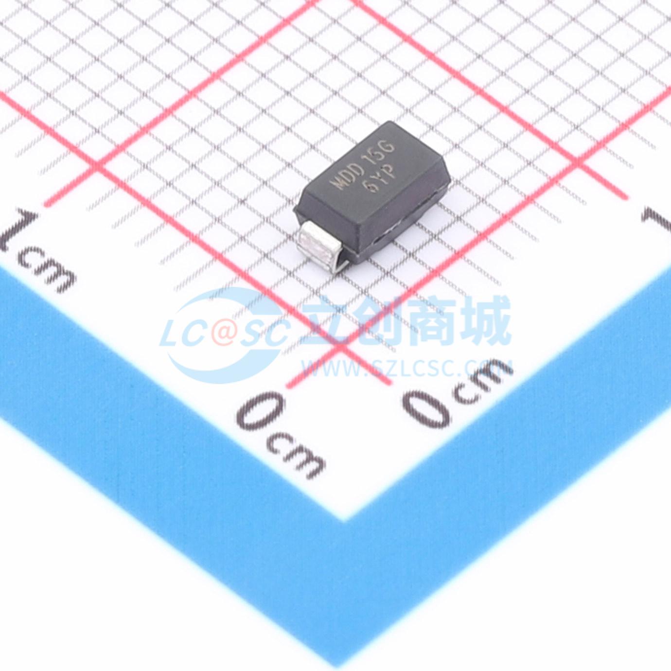 点击查看大图 SMA6J36CA实物图