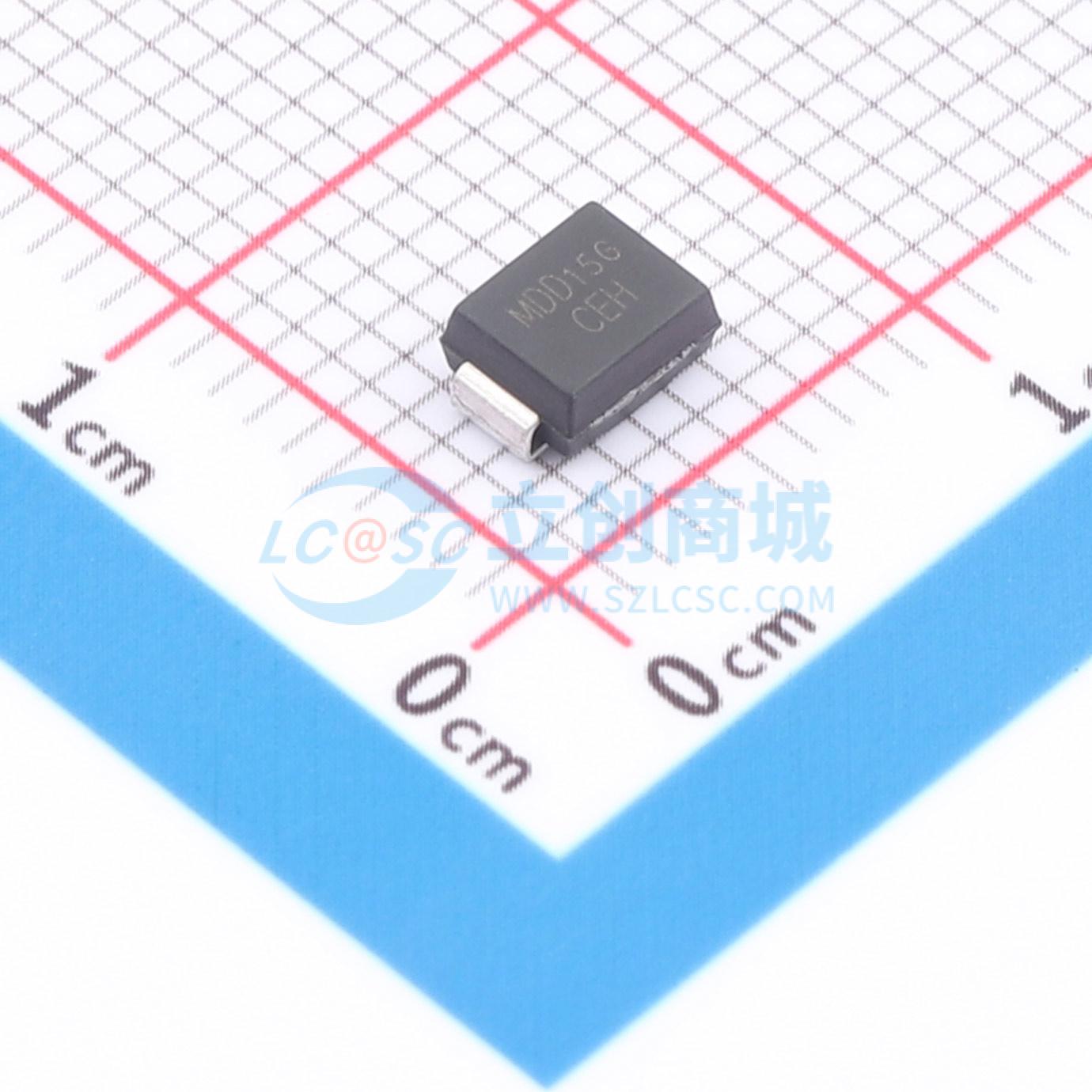 点击查看大图 1.0SMBJ26CA实物图
