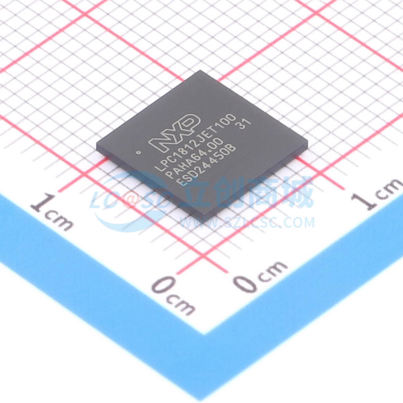点击查看大图 LPC1812JET100E实物图