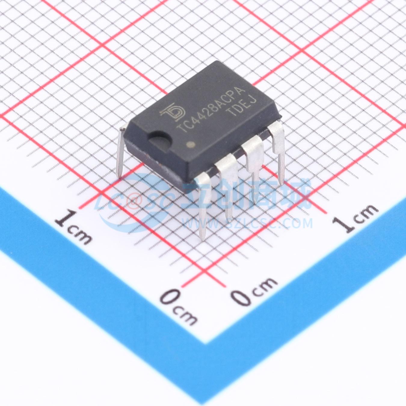 点击查看大图 TC4428ACPA-TUDI实物图