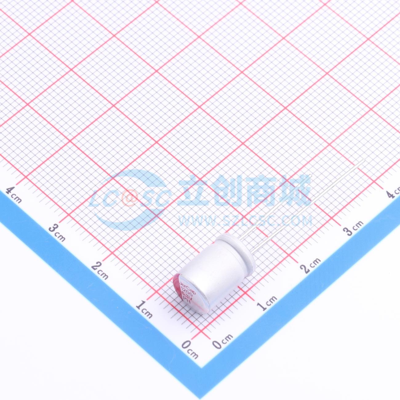 点击查看大图 PH6.3V1200M8X11实物图