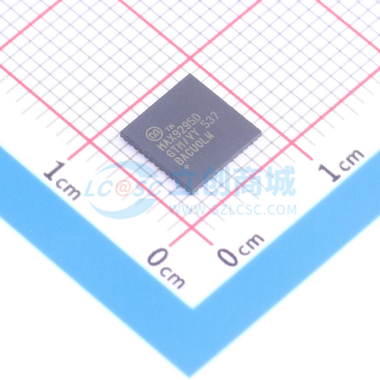 点击查看大图 MAX9295DGTM/VY+T实物图