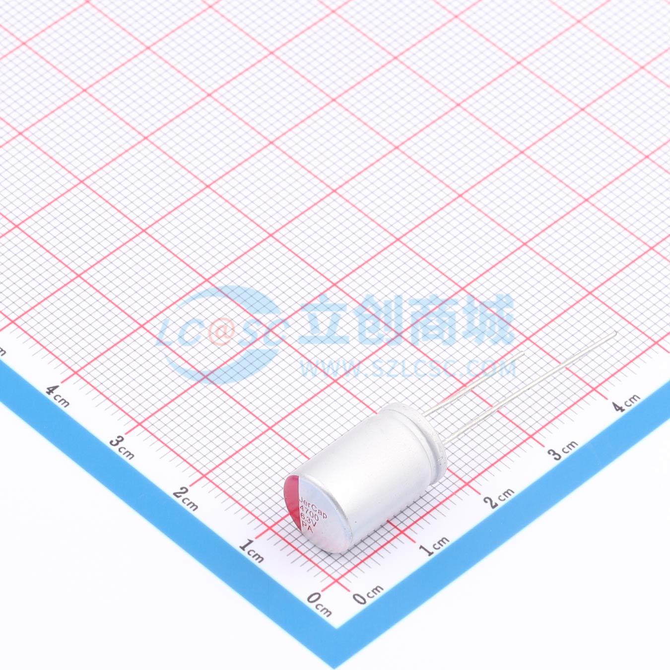 点击查看大图 PA6.3V4700M10X15实物图