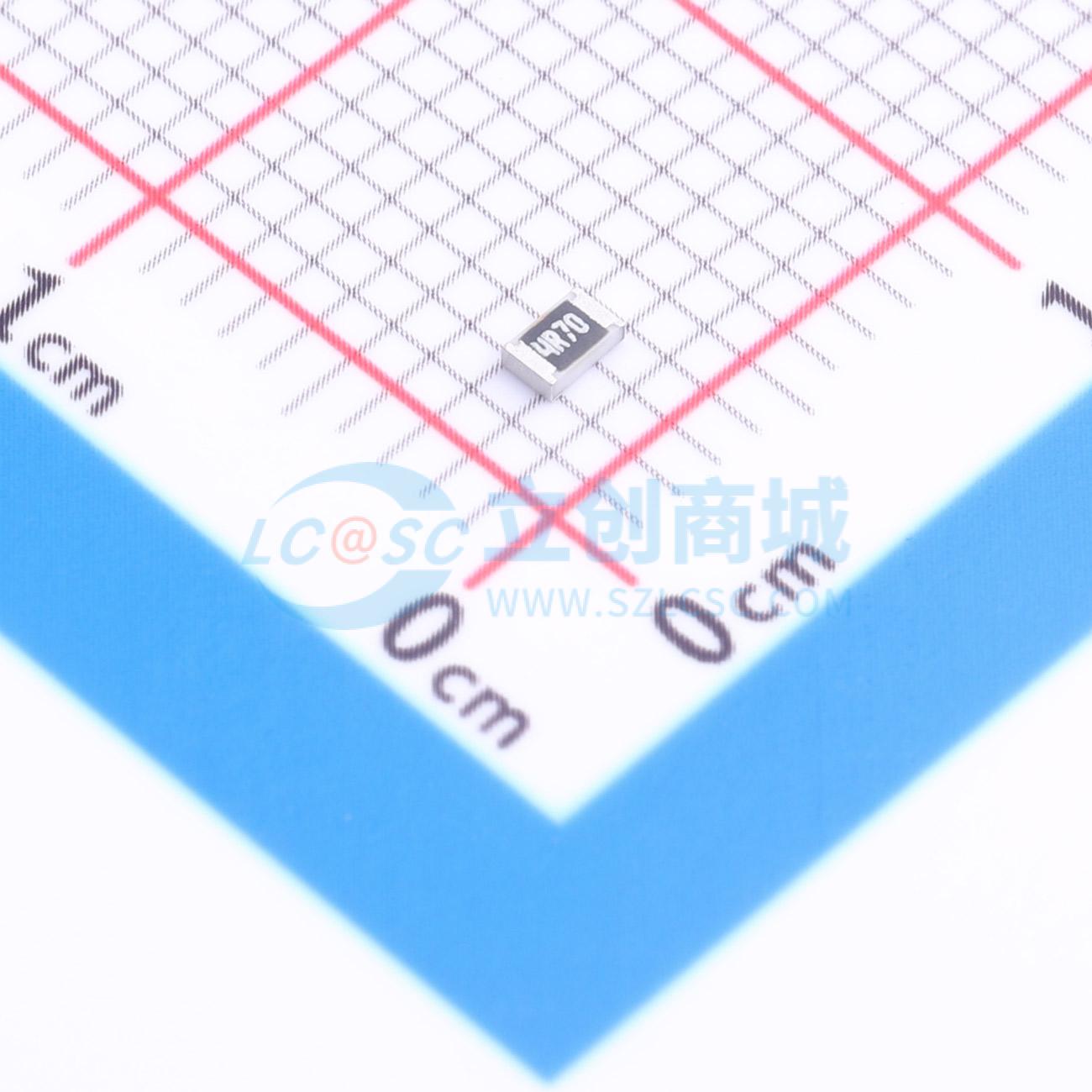 点击查看大图 HRC0805F4R70FNTN实物图