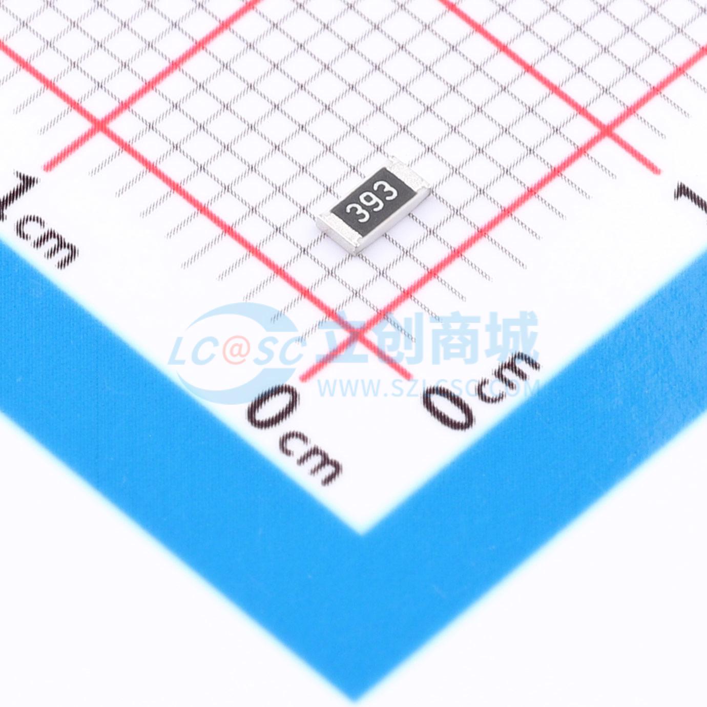 点击查看大图 HRC1206J393 HNTN实物图