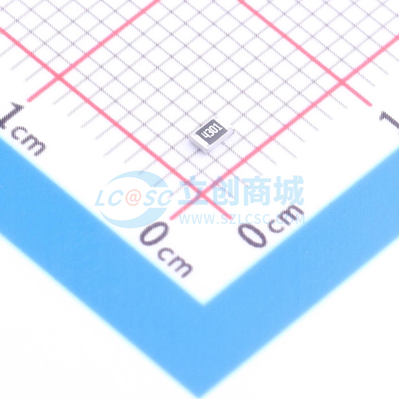 点击查看大图 HRC0805F4301FNTN实物图