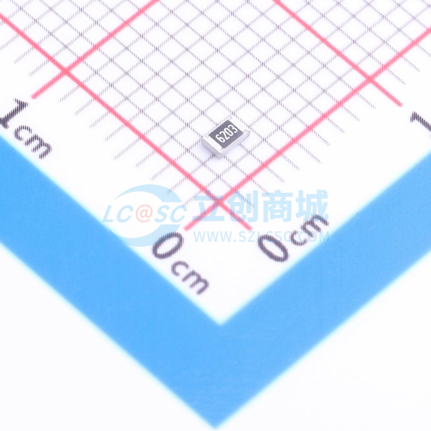 点击查看大图 HRC0805F6203FNTN实物图