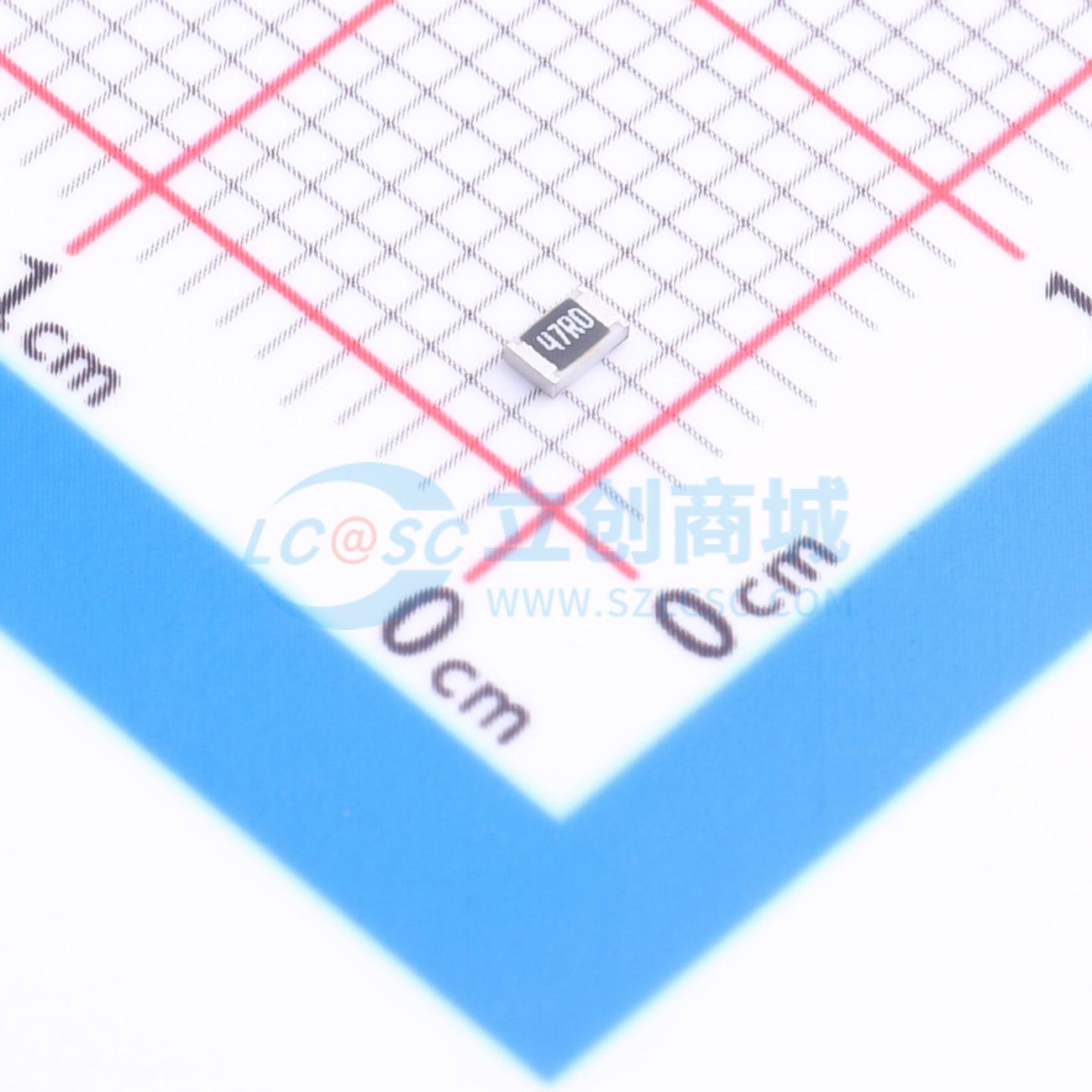 点击查看大图 HRC0805F47R0FNTN实物图