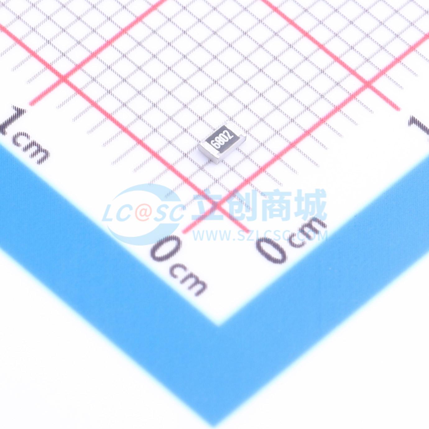 点击查看大图 HRC0805F6802FNTN实物图