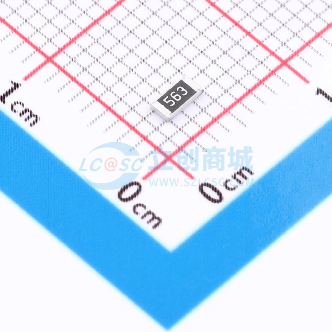点击查看大图 HRC1206J563 HNTN实物图