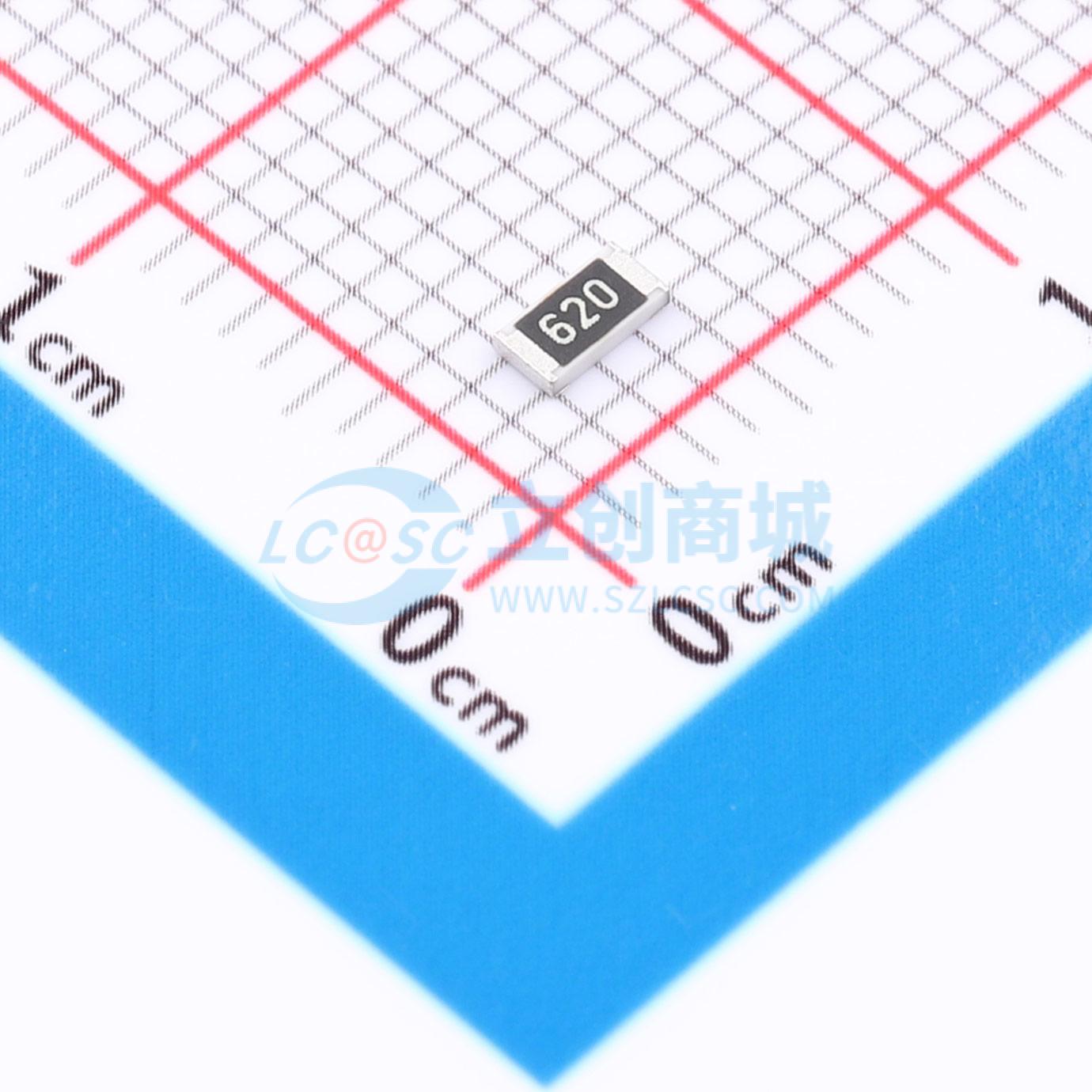 点击查看大图 HRC1206J620 HNTN实物图