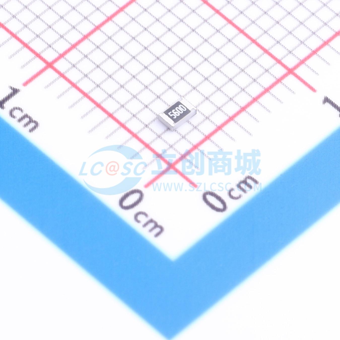 点击查看大图 HRC0805F5600FNTN实物图