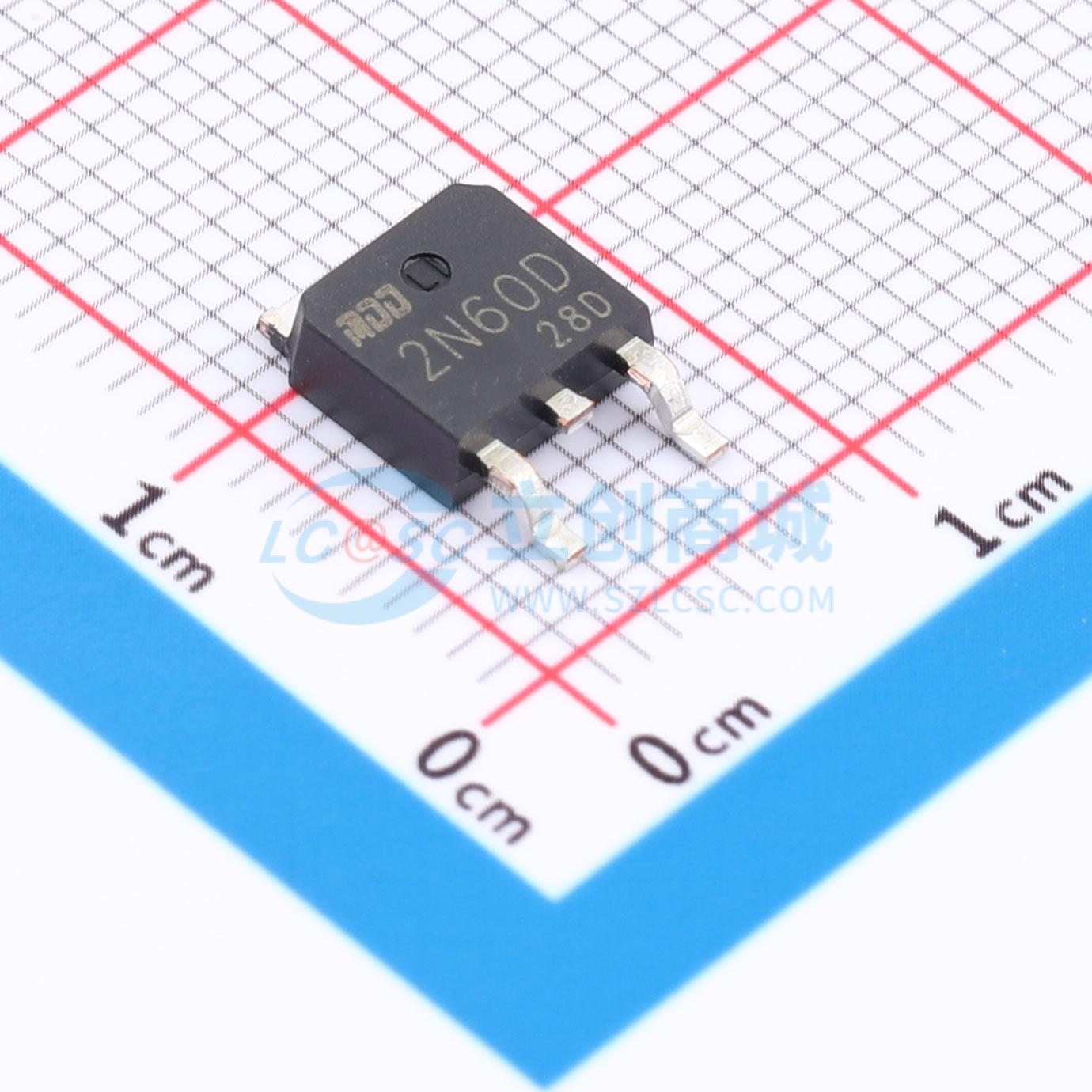 点击查看大图 MDD2N60D实物图