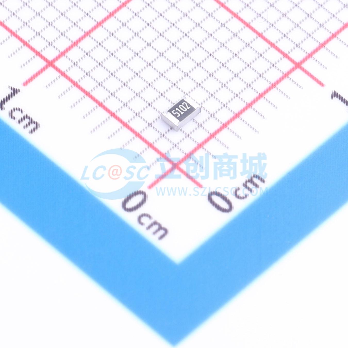 点击查看大图 HRC0805F5102FNTN实物图