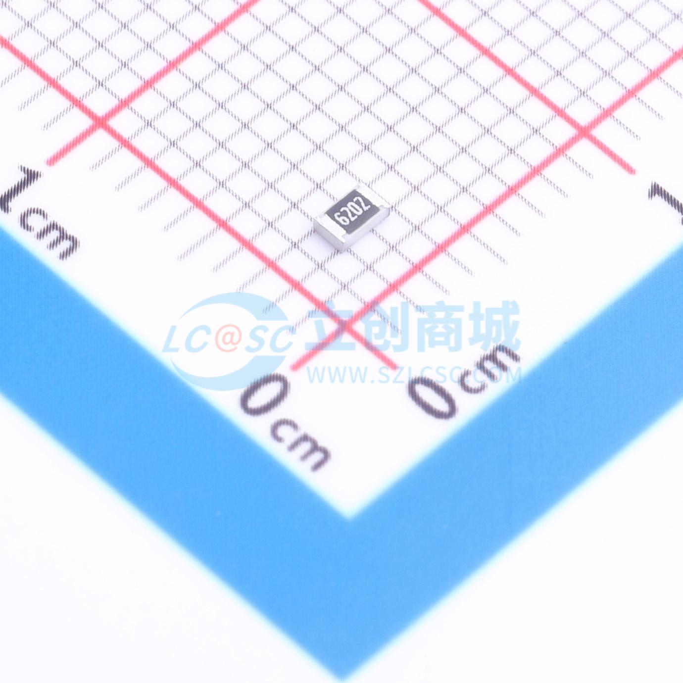 点击查看大图 HRC0805F6202FNTN实物图