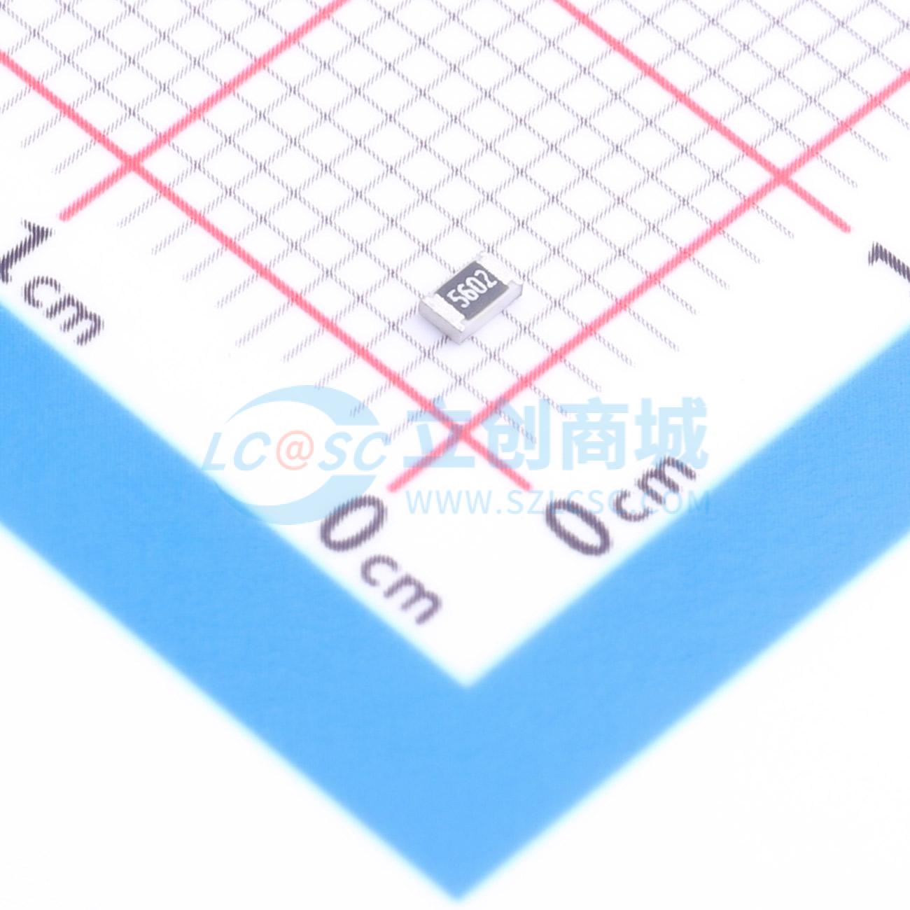 点击查看大图 HRC0805F5602FNTN实物图