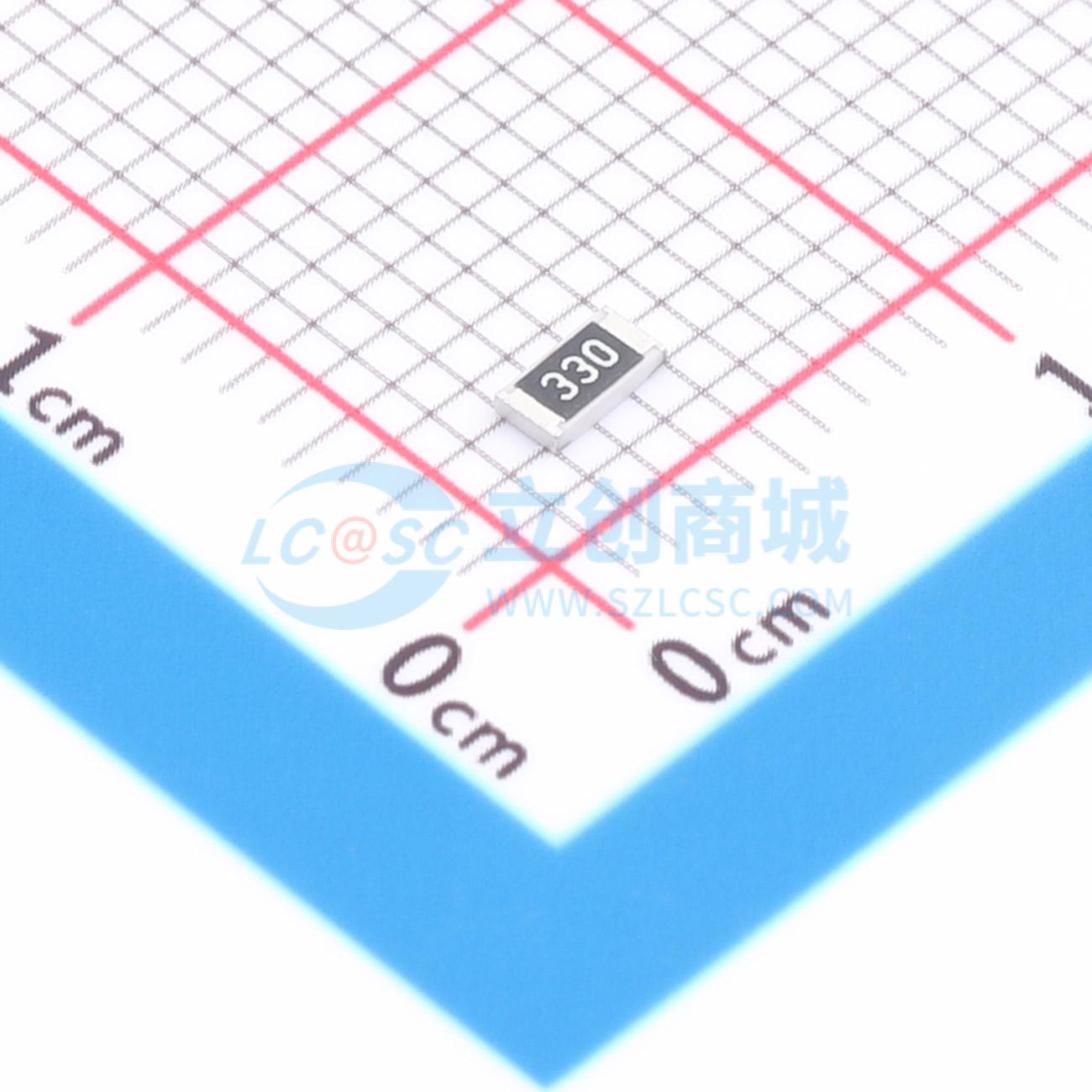 点击查看大图 HRC1206J330 HNTN实物图