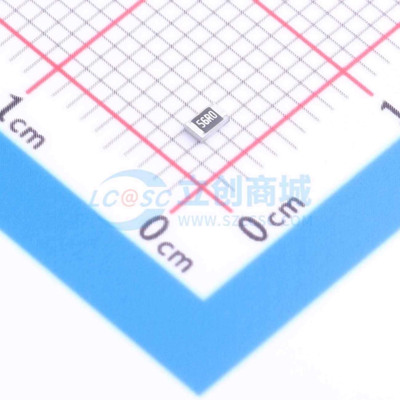 点击查看大图 HRC0805F56R0FNTN实物图