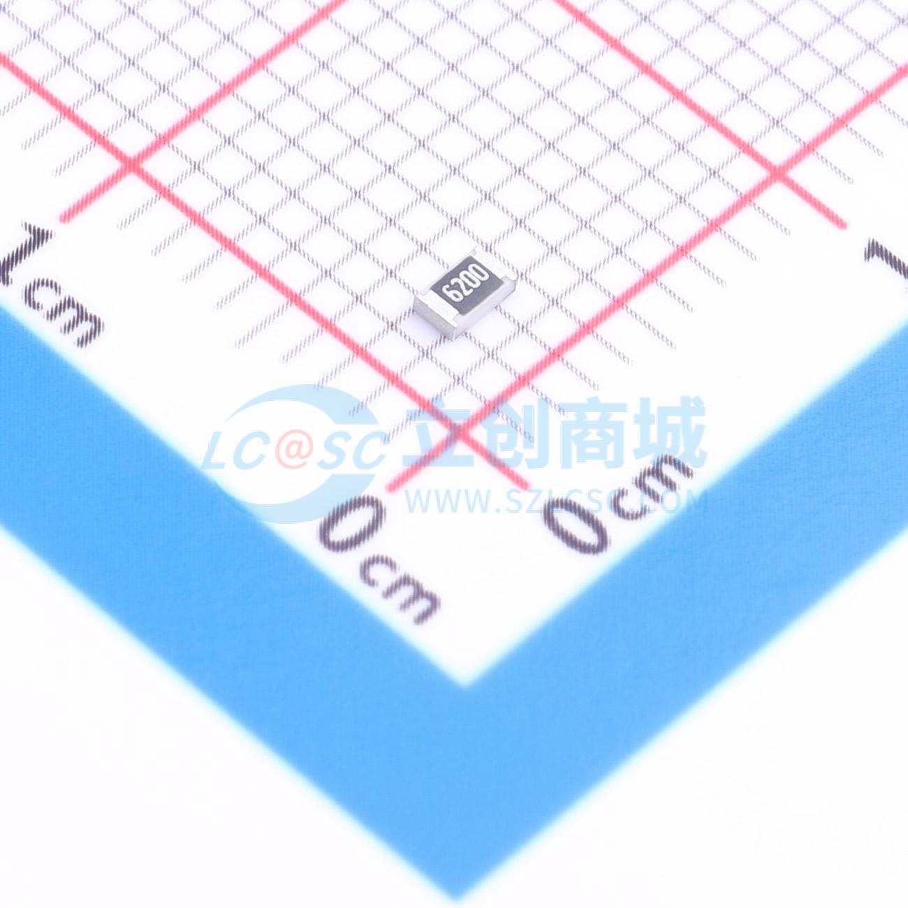 点击查看大图 HRC0805F6200FNTN实物图
