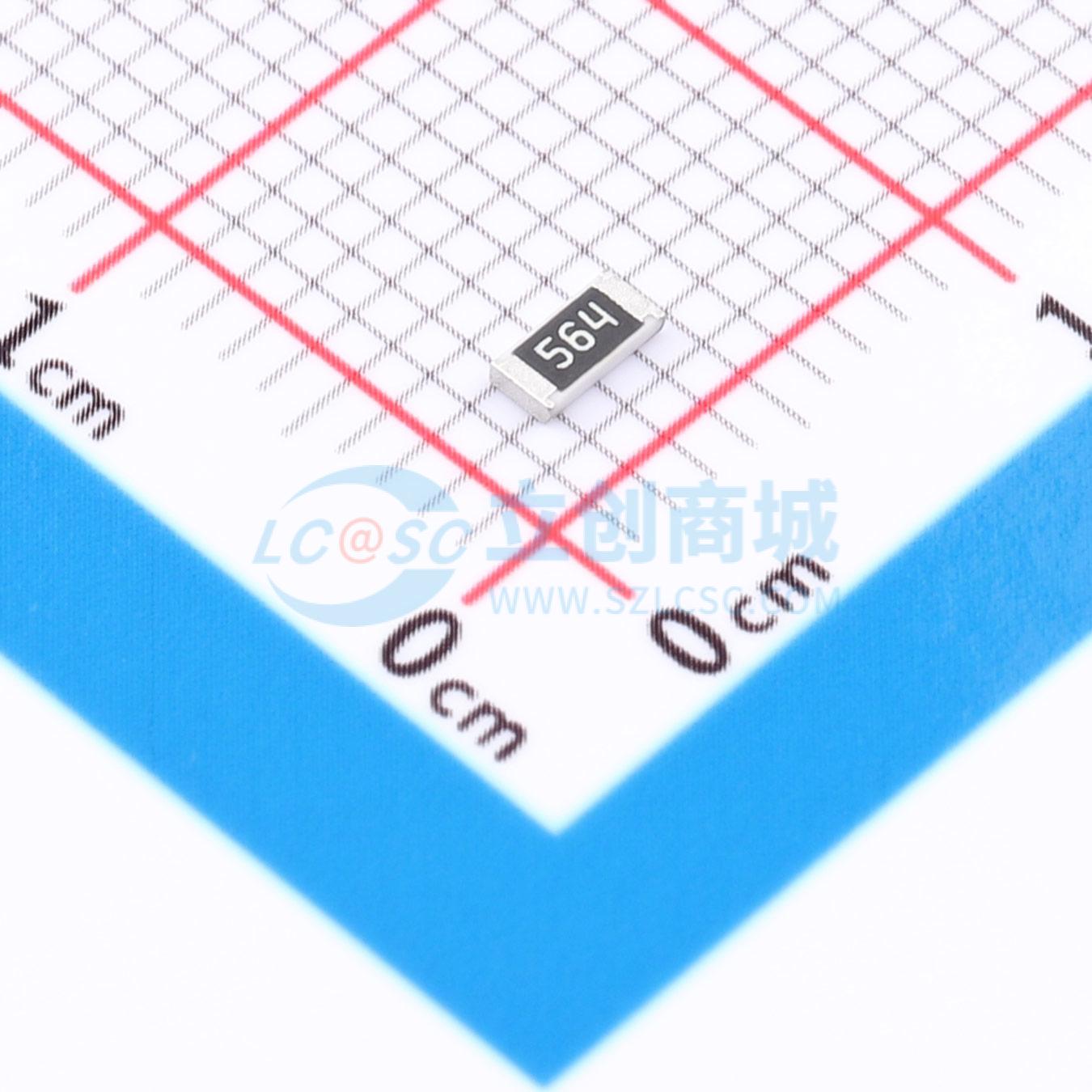 点击查看大图 HRC1206J564 HNTN实物图