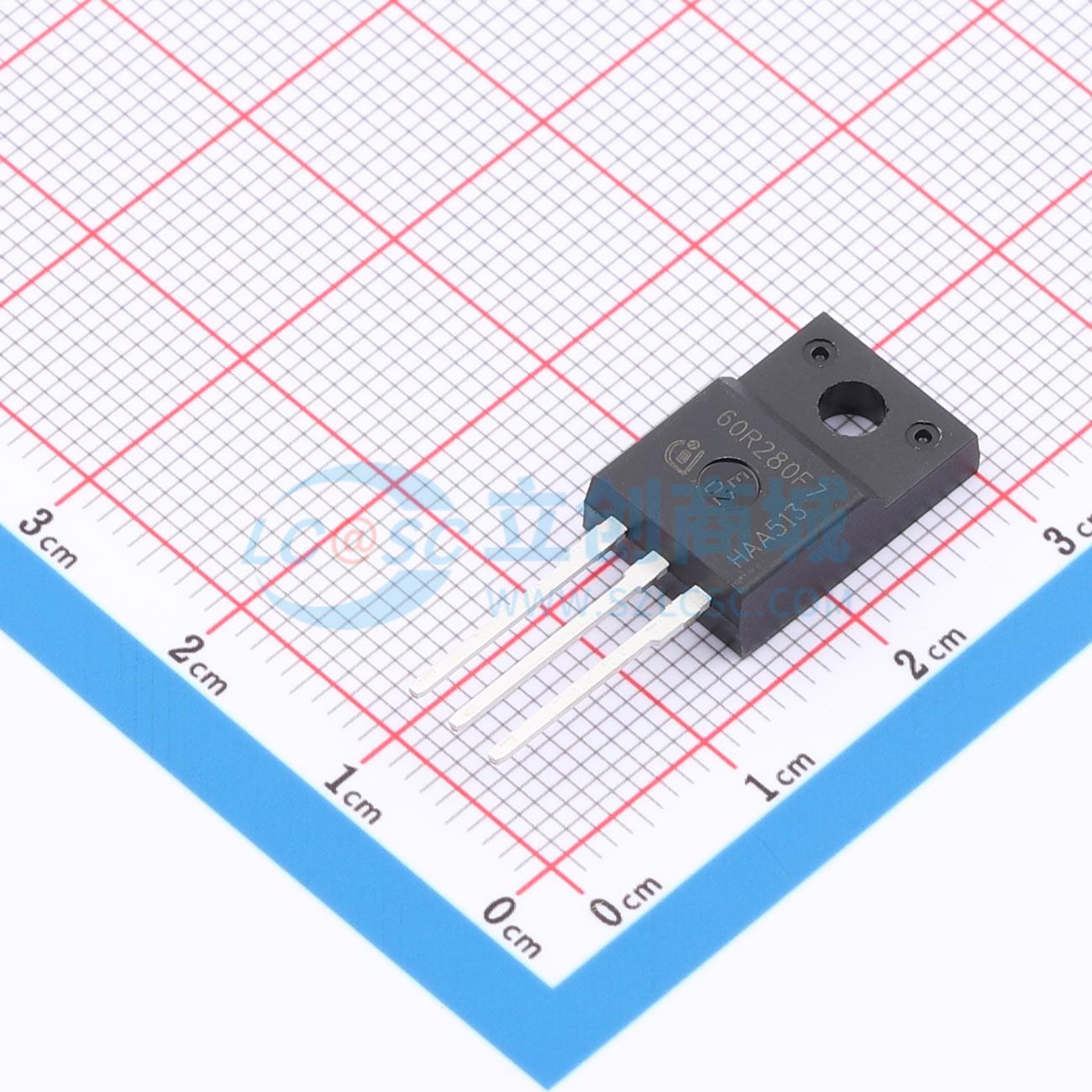 点击查看大图 IPA60R280CFD7实物图