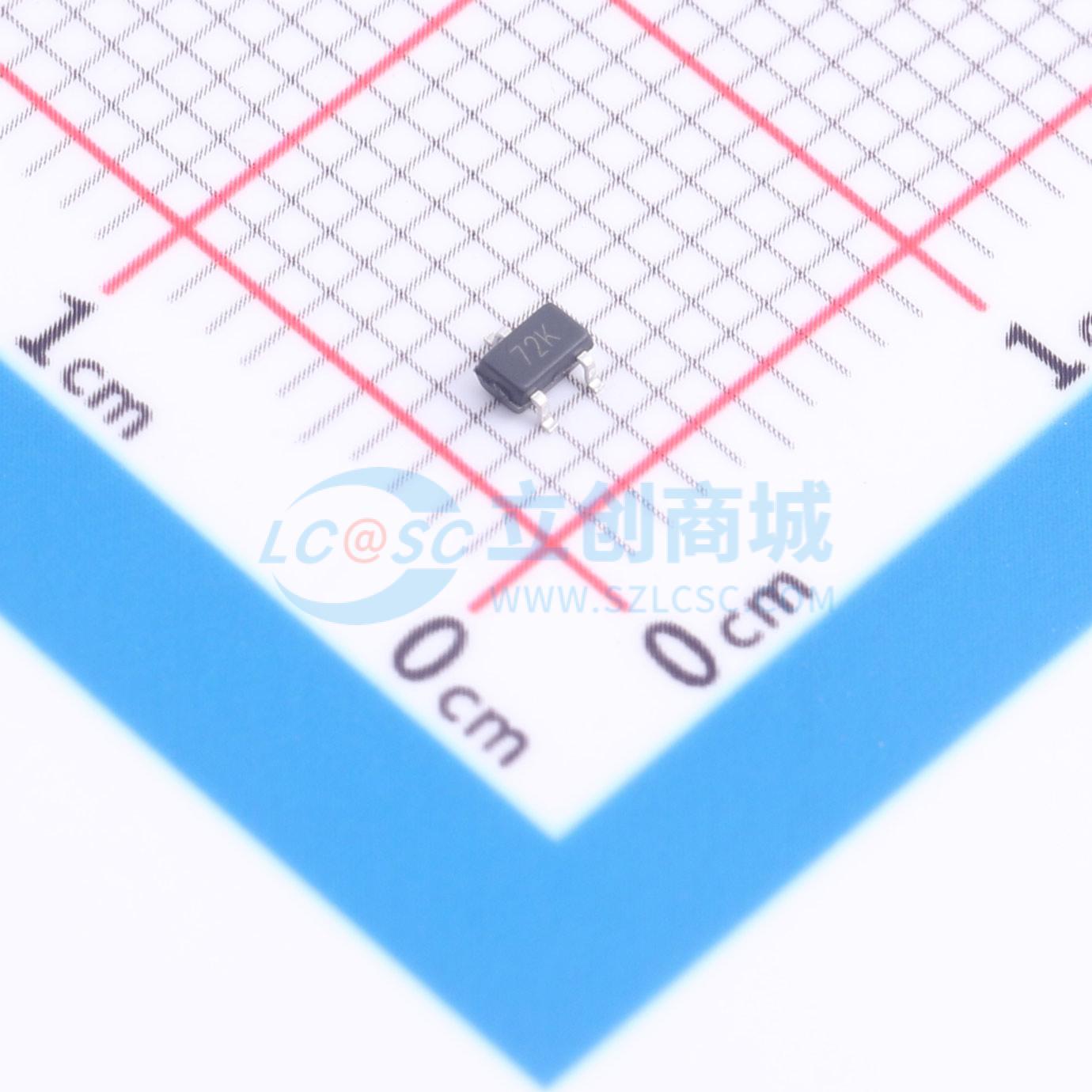 点击查看大图 2N7002BKW-HXY实物图