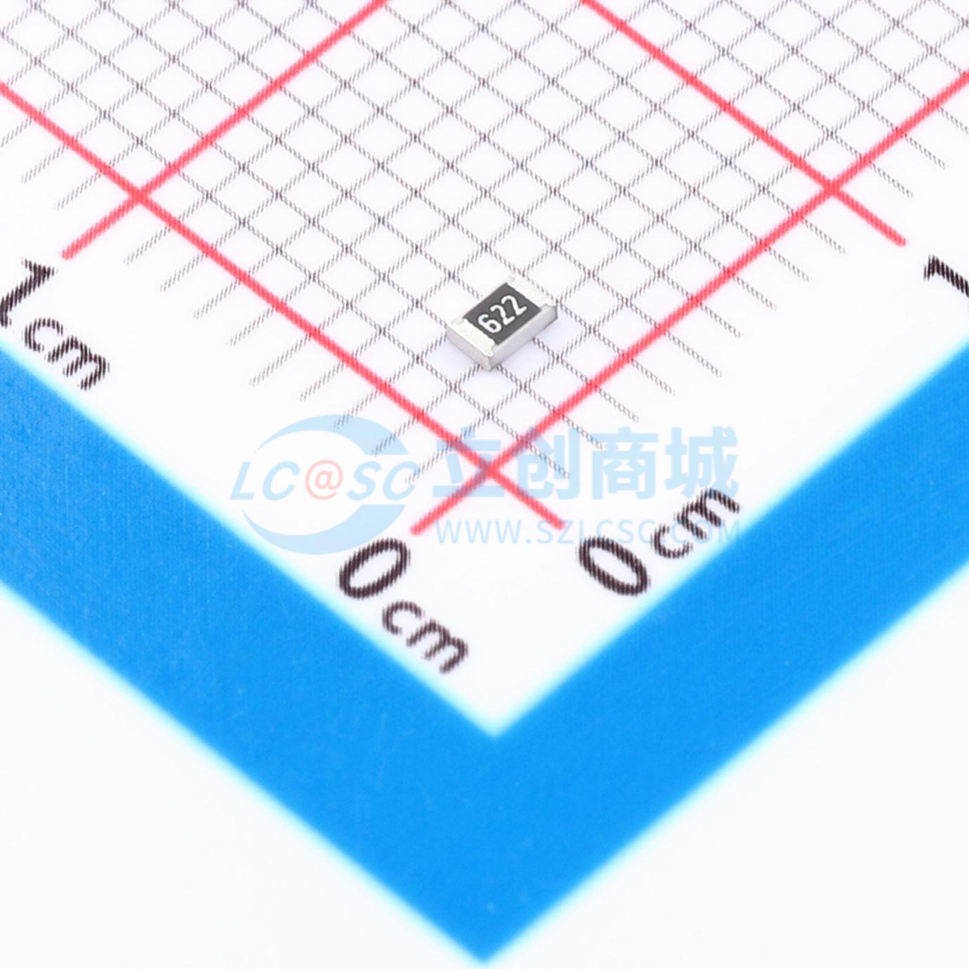 点击查看大图 HRC0805J622 FNTN实物图