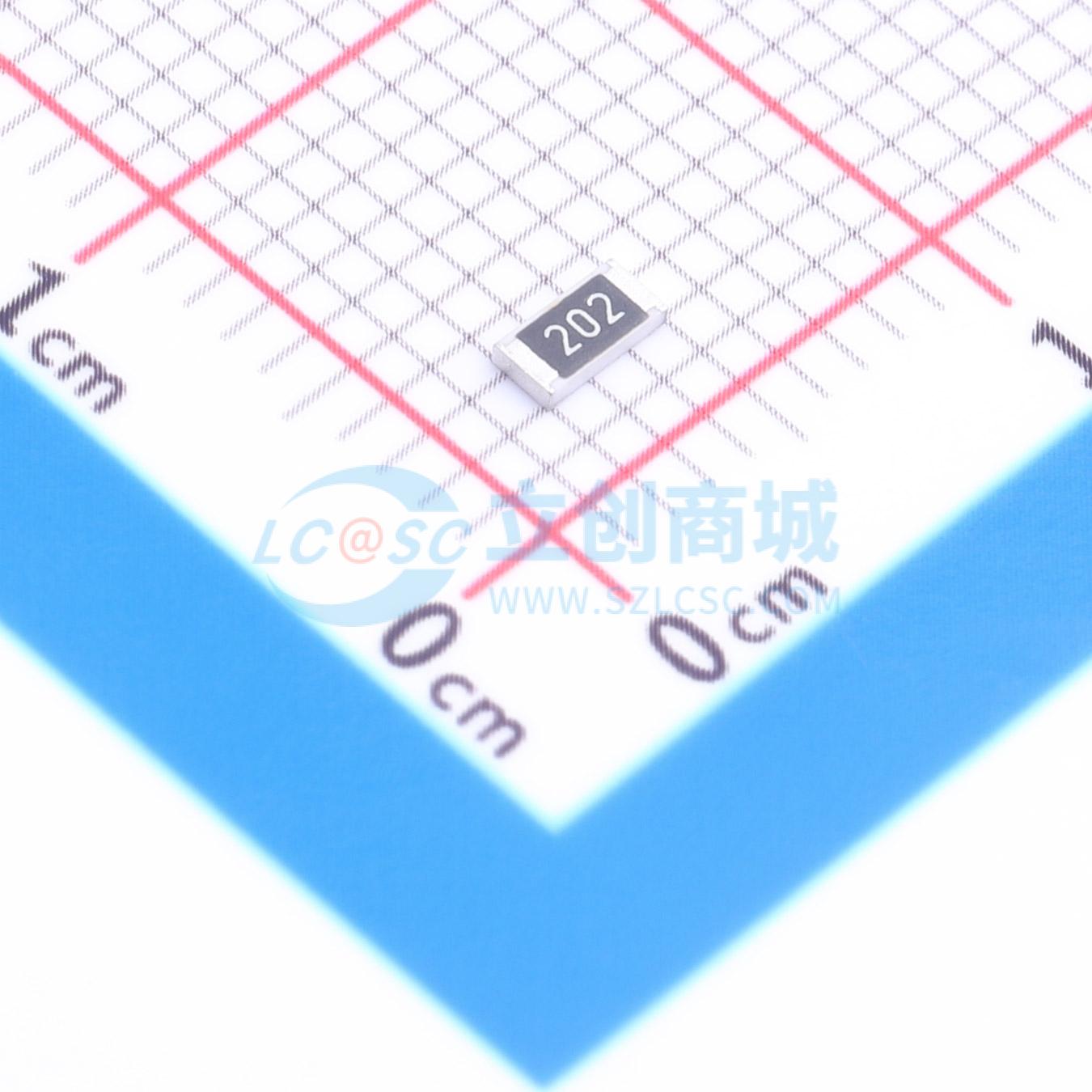 点击查看大图 HRC1206J202 HNTN实物图