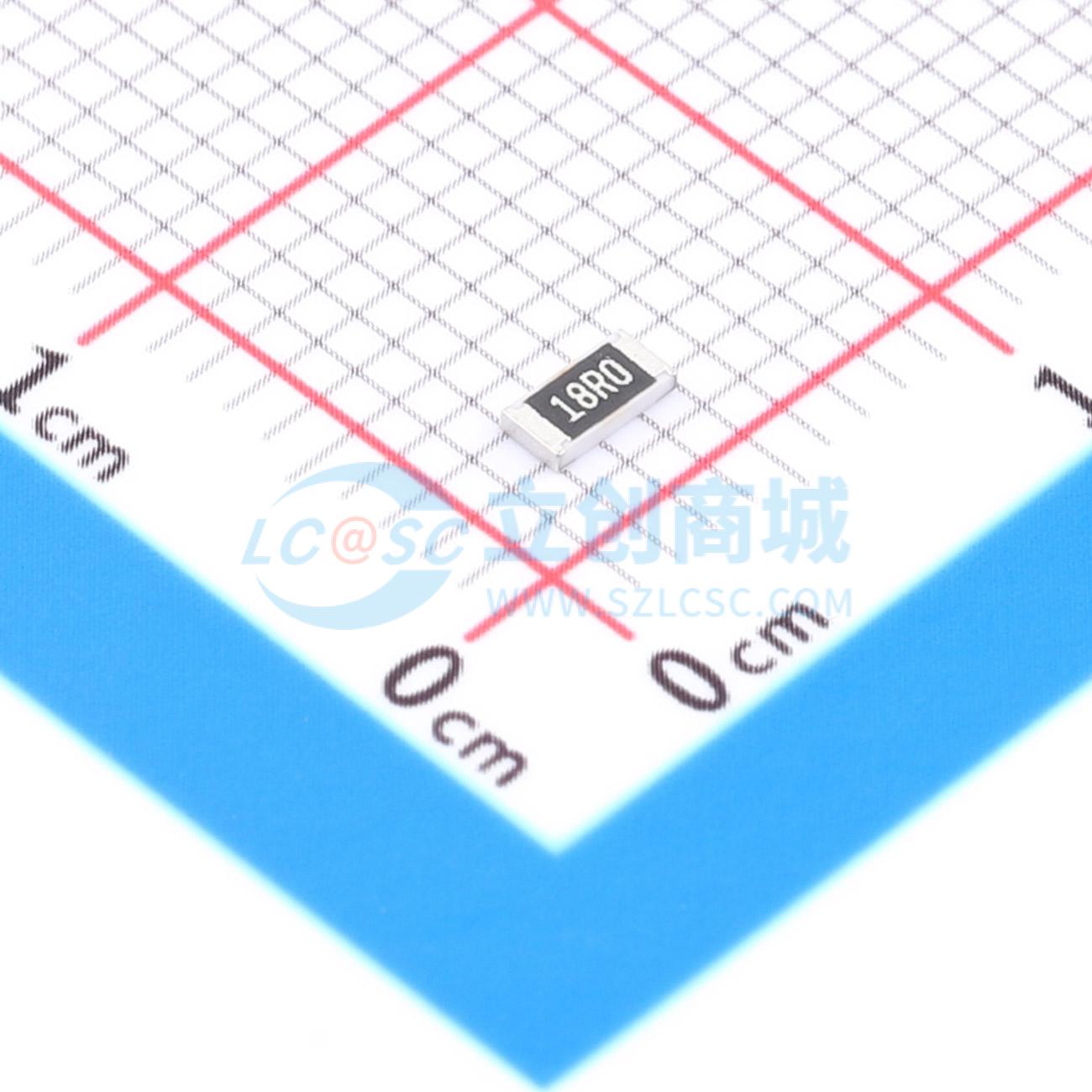 点击查看大图 HRC1206F18R0HNTN实物图