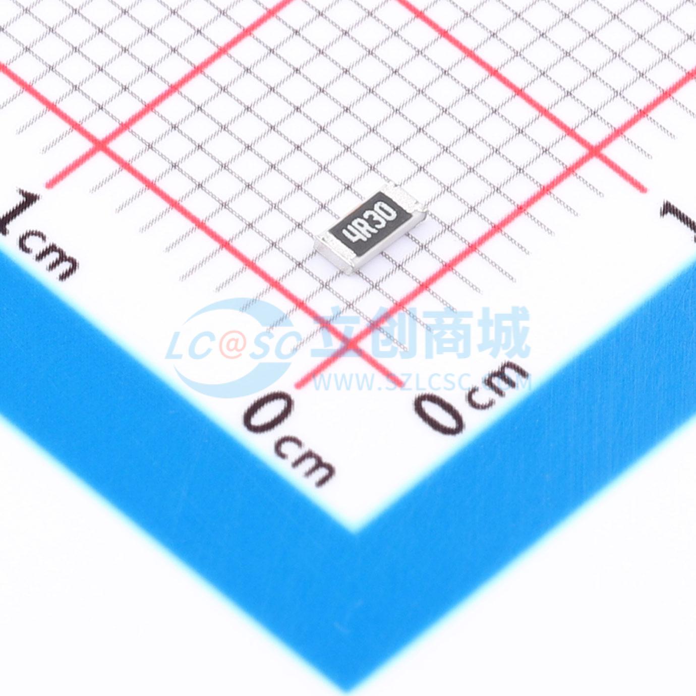 点击查看大图 HRC1206F4R30HNTN实物图
