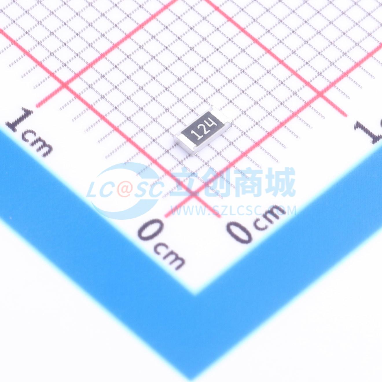 点击查看大图 HRC1206J124 HNTN实物图