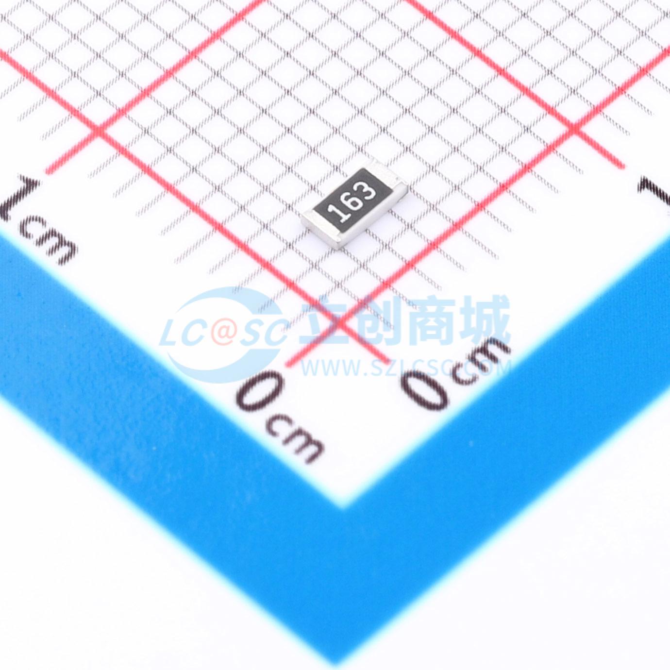 点击查看大图 HRC1206J163 HNTN实物图