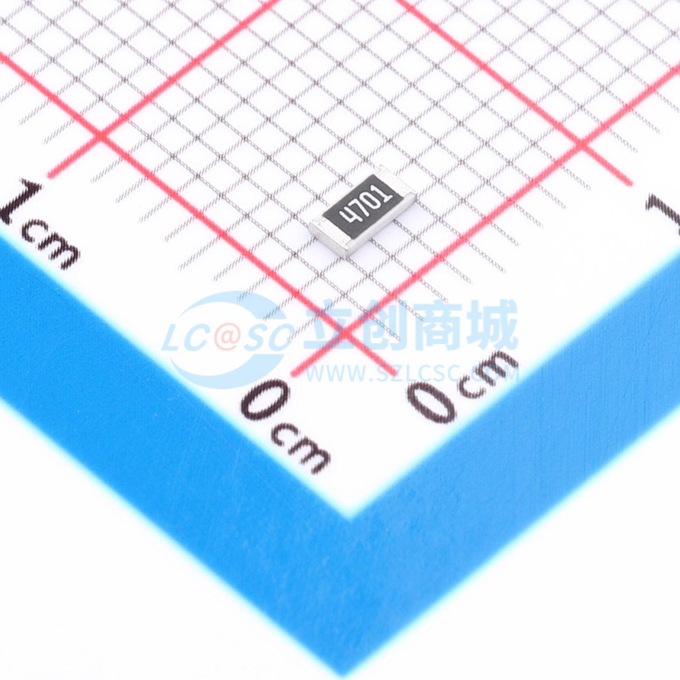 点击查看大图 HRC1206F4701HNTN实物图