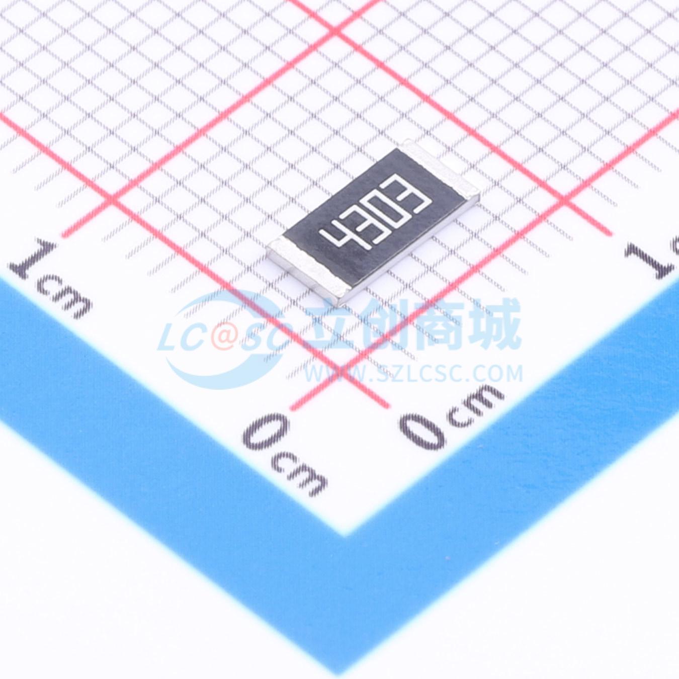 点击查看大图 RC2512FK-07430KL实物图