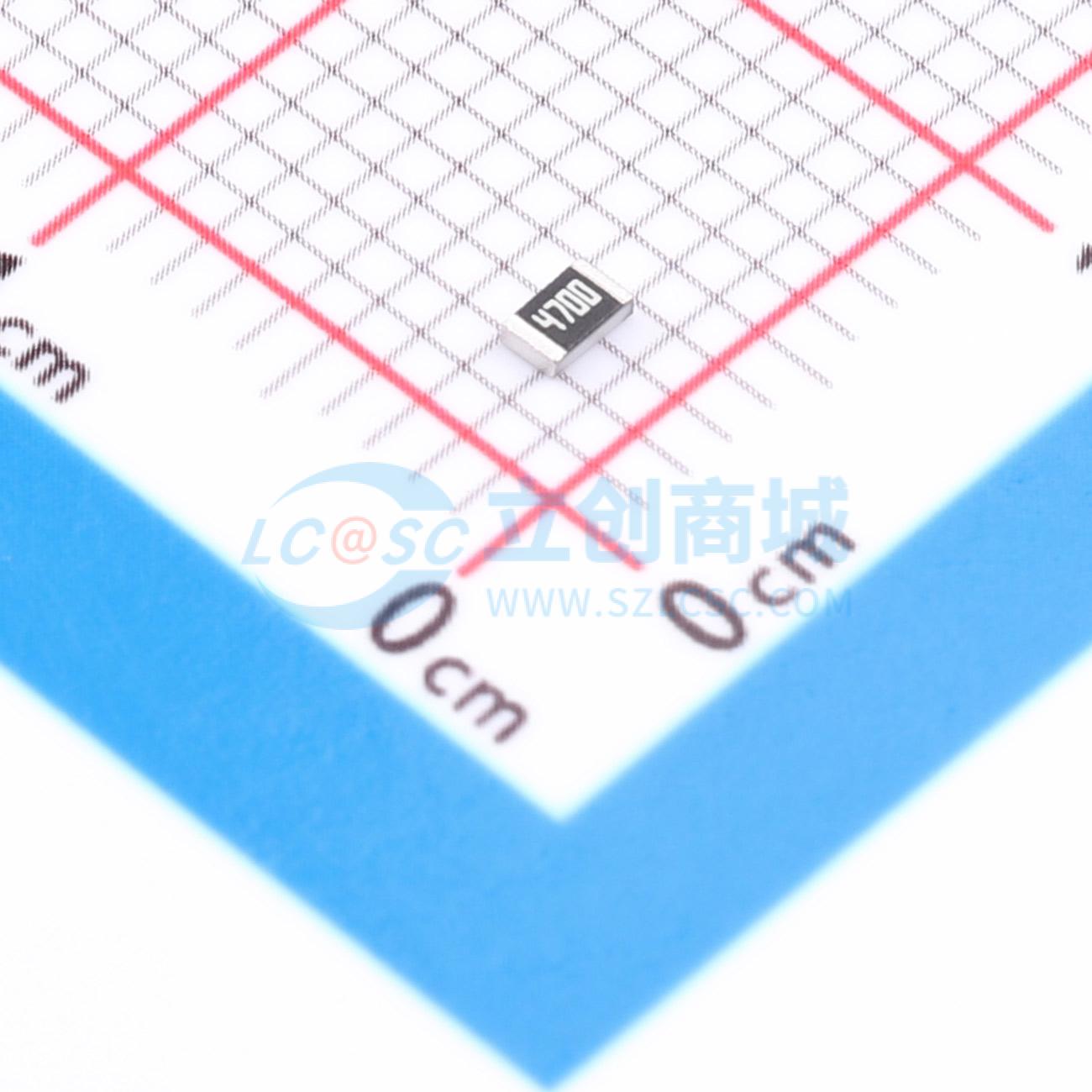 点击查看大图 SR0805FR-47470RL实物图