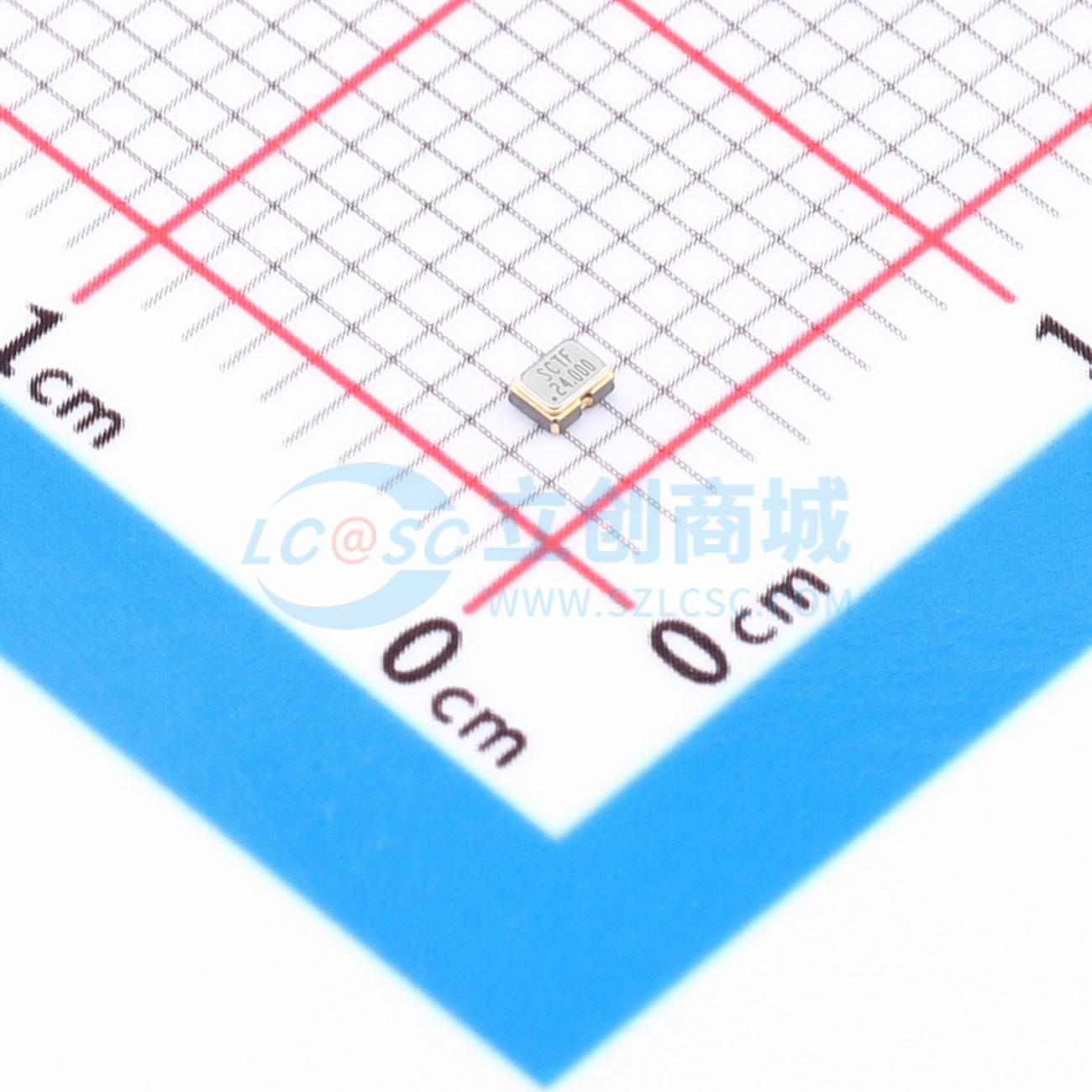 点击查看大图 SX0M24.000M10F30TNN实物图