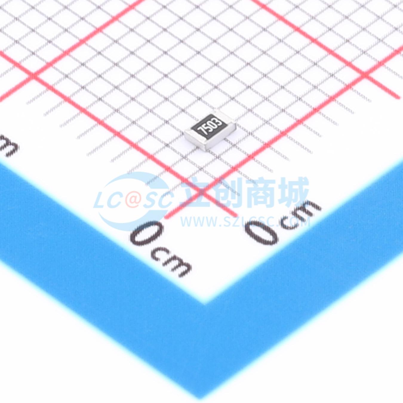 点击查看大图 HRC0805F7503FNTN实物图