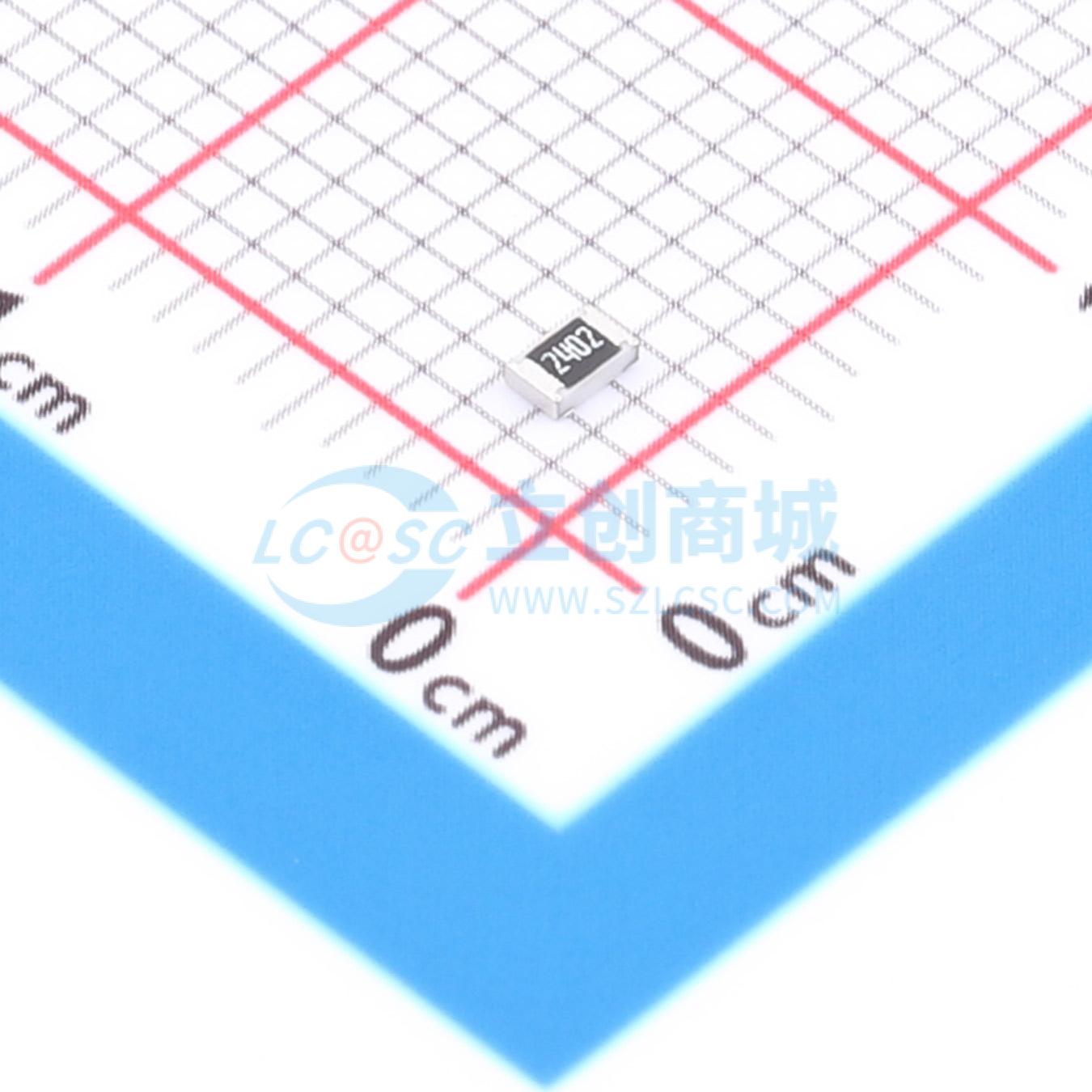 点击查看大图 HRC0805F2402FNTN实物图