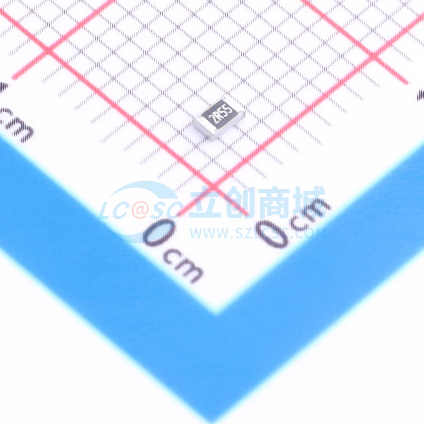 点击查看大图 HRC0805F2R55FNTN实物图