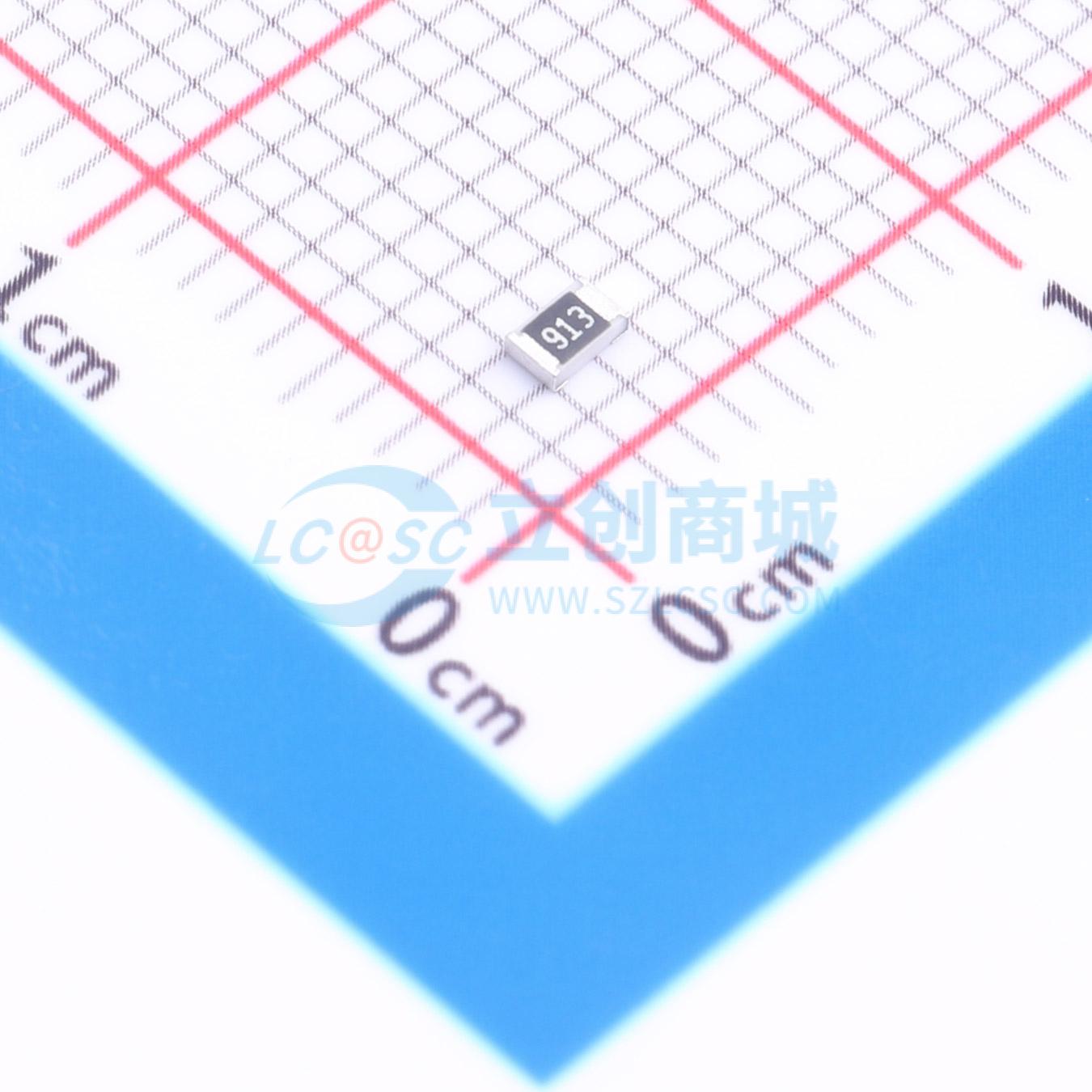点击查看大图 HRC0805J913 FNTN实物图