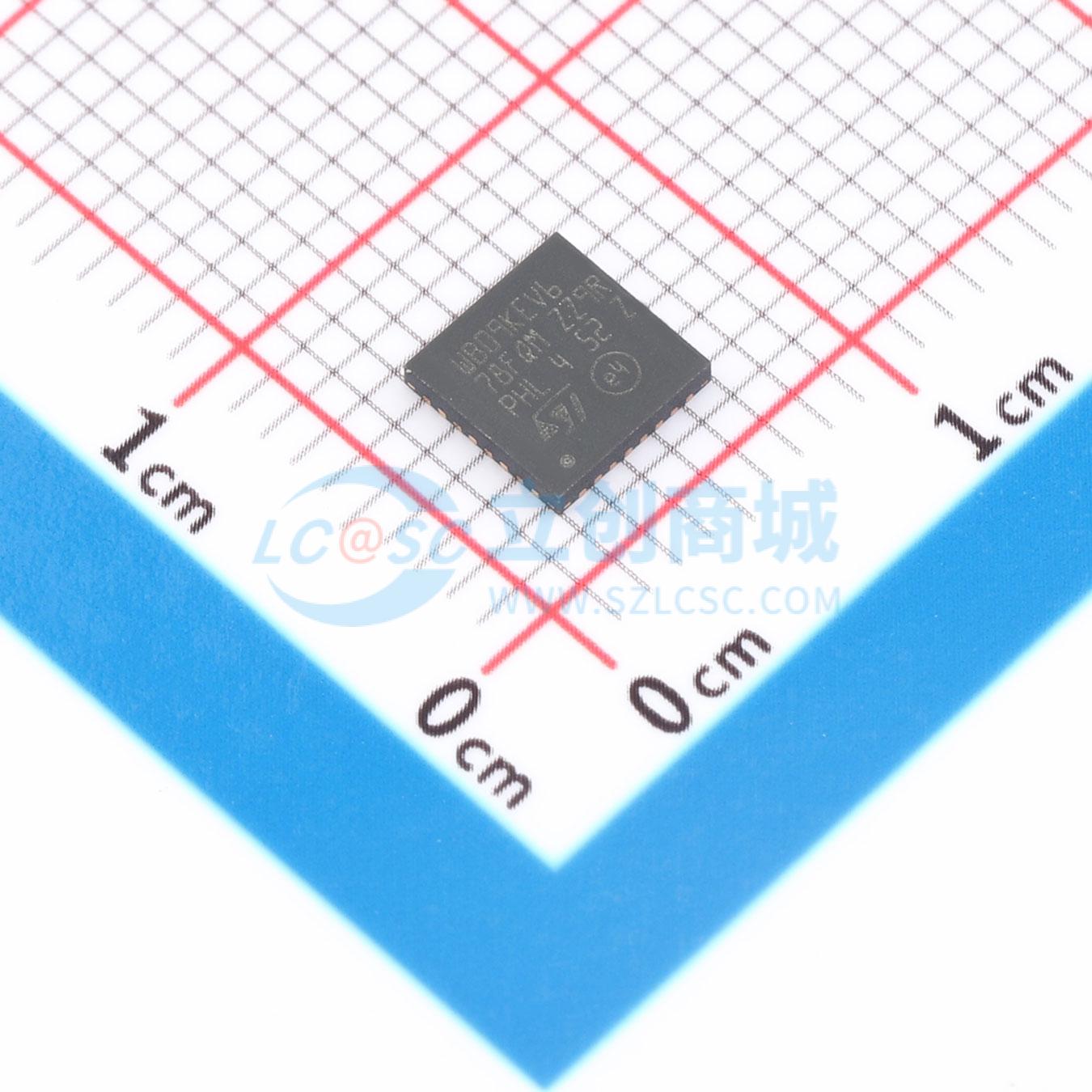 点击查看大图 STM32WB09KEV6TR实物图