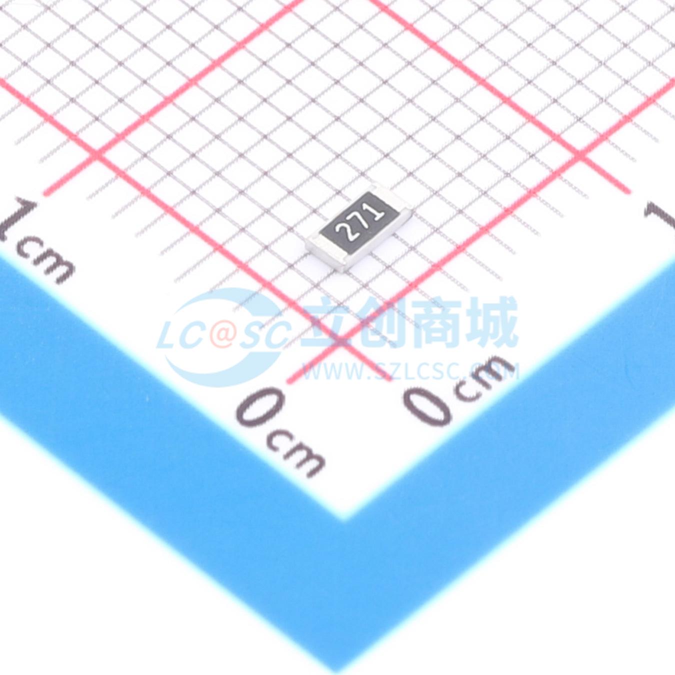 点击查看大图 HRC1206J271 HNTN实物图