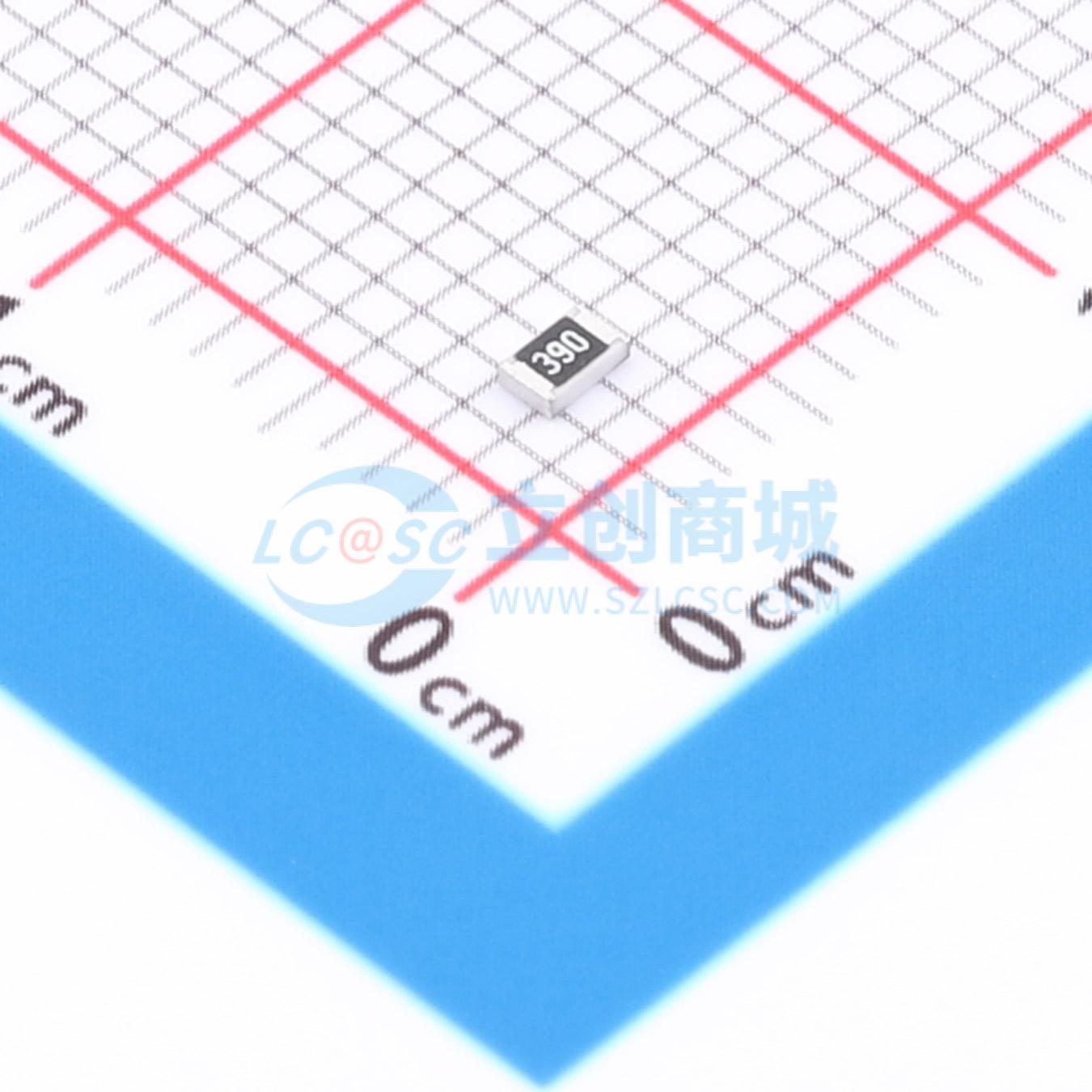 点击查看大图 HRC0805J390 FNTN实物图