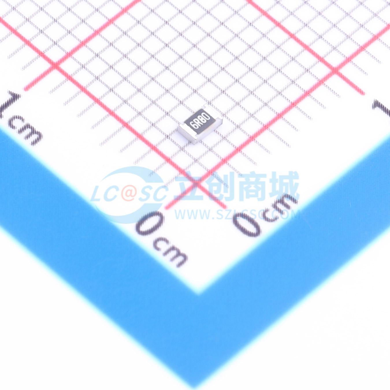 点击查看大图 HRC0805F6R80FNTN实物图