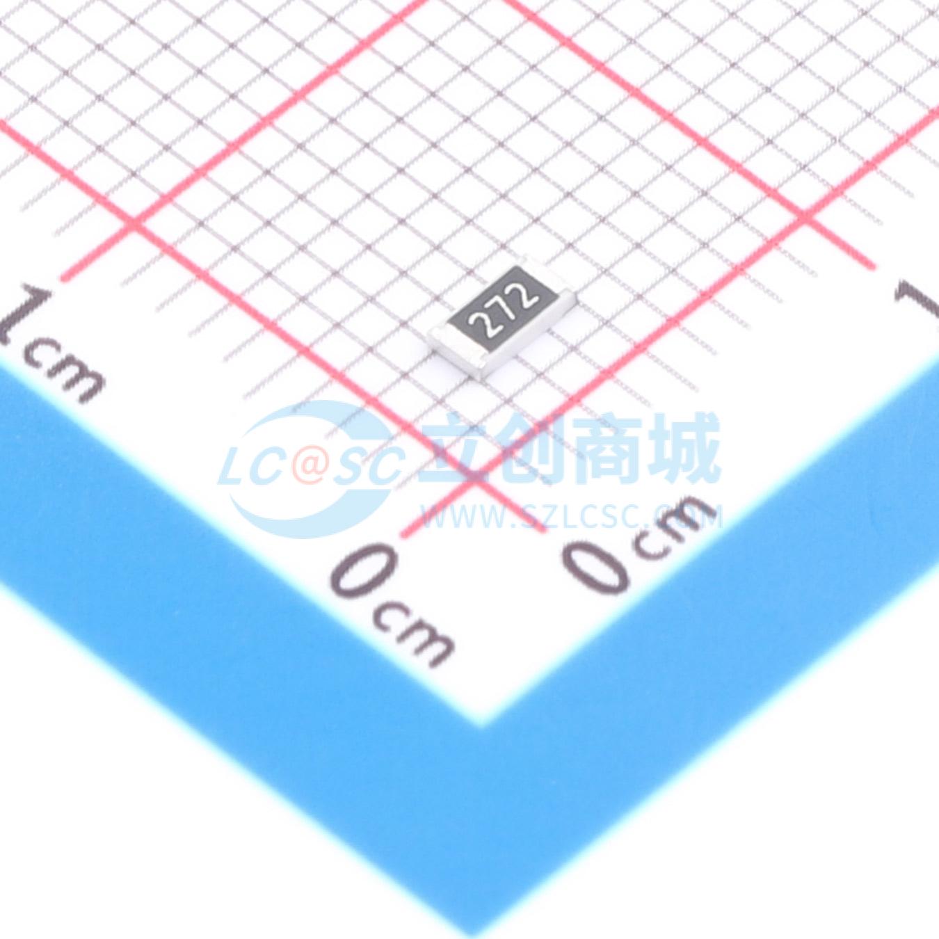 点击查看大图 HRC1206J272 HNTN实物图