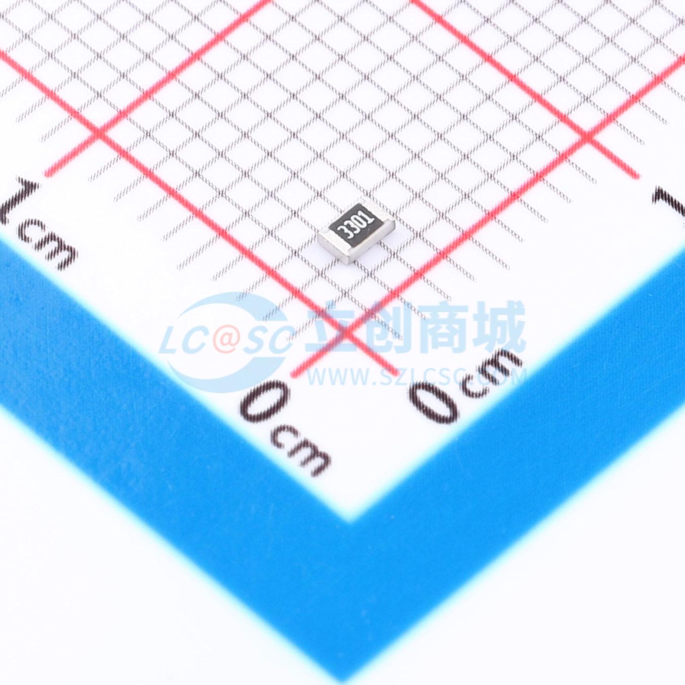 点击查看大图 HRC0805F3301FNTN实物图