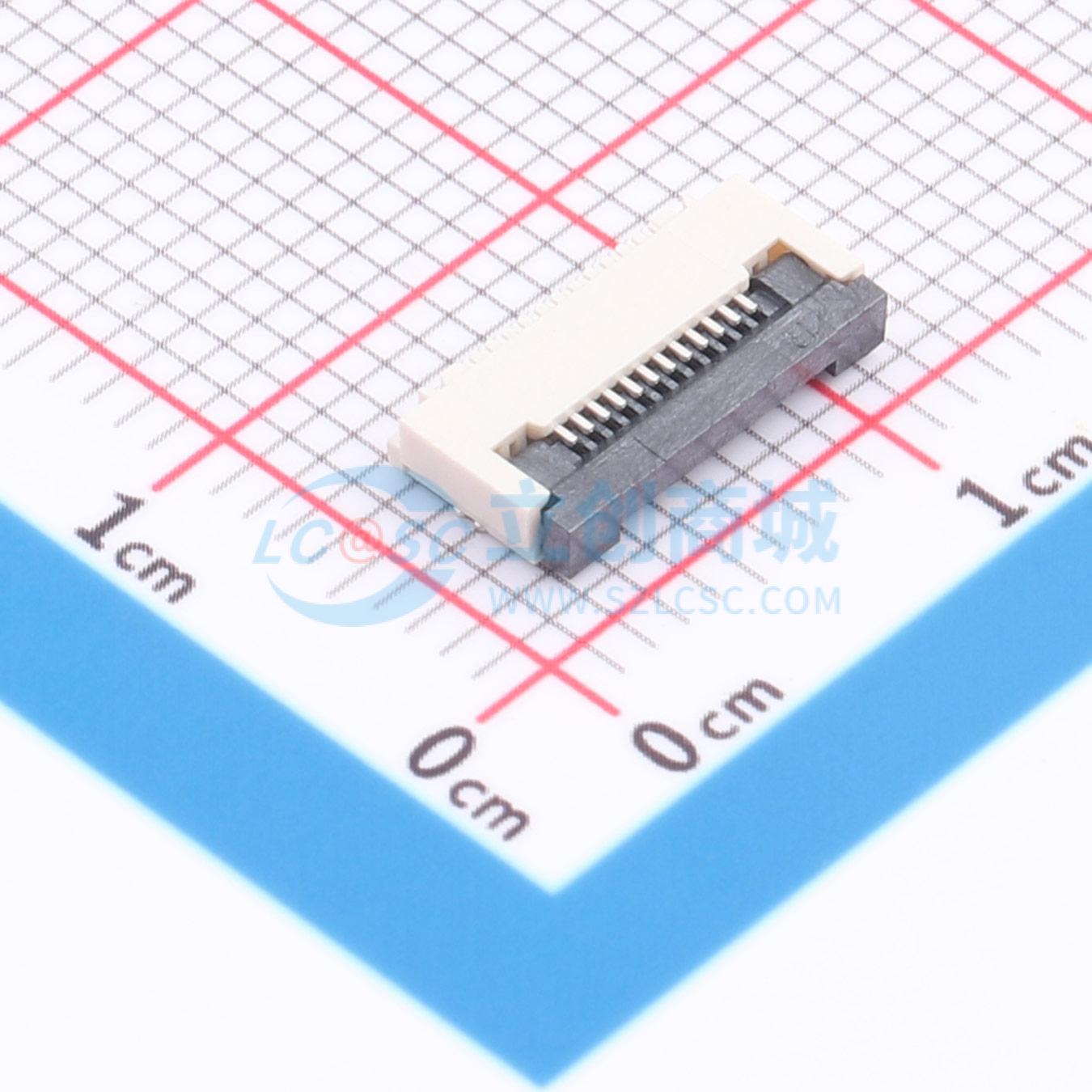 点击查看大图 SH-FPC0.5-12PFGXJ-H2.0实物图