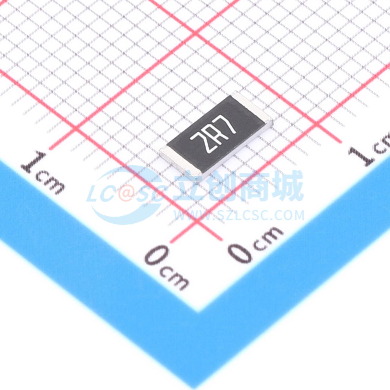 点击查看大图 RC2512JK-072R7L实物图